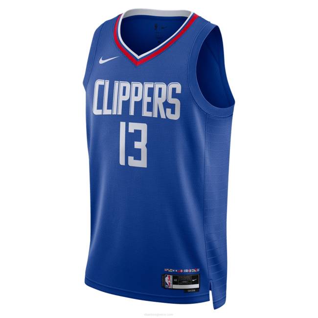 NBA N40H1395 la clippers Paul george nike royal swingman jersey