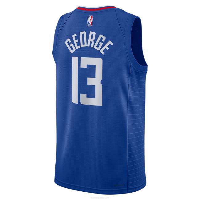 NBA N40H1395 la clippers Paul george nike royal swingman jersey