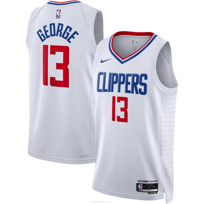 NBA N40H5046 la clippers Paul george nike λευκή φανέλα swingman
