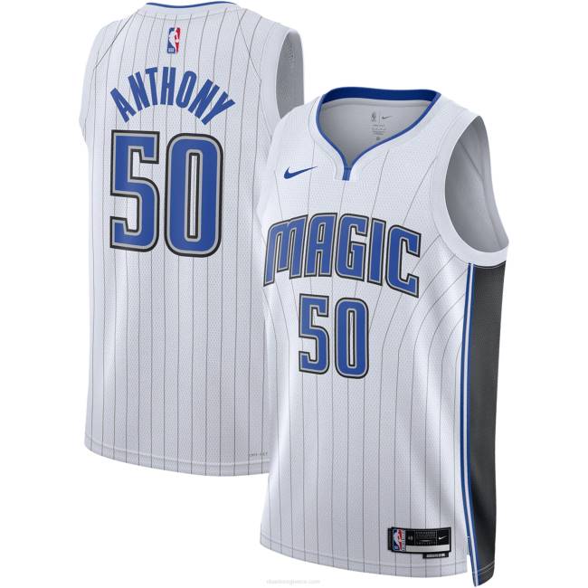 NBA N40H11707 orlando magic cole anthony nike λευκή φανέλα swingman