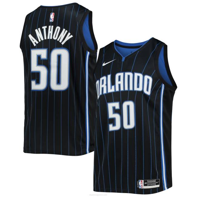 NBA N40H12277 Orlando magic cole anthony nike μαύρη φανέλα swingman