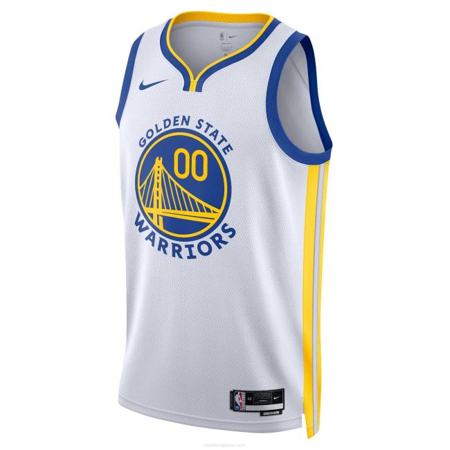 NBA N40H1074 Golden State Warriors Nike white swingman custom jersey