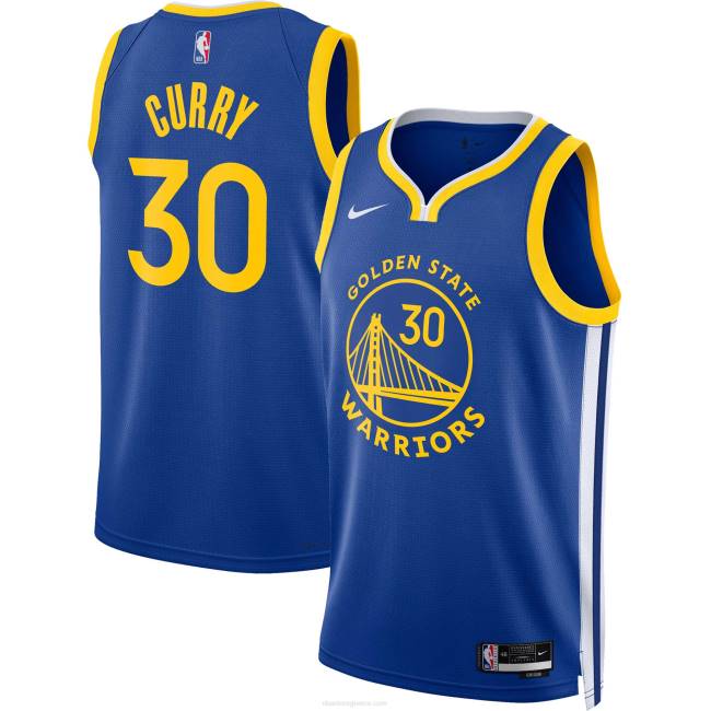 NBA N40H174 Golden State Warriors Stephen Curry φανέλα Nike Royal Swingman