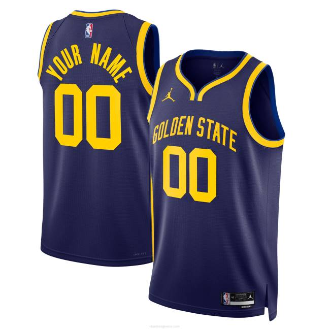 NBA N40H2969 προσαρμοσμένη φανέλα golden state warriors jordan μάρκας μπλε swingman
