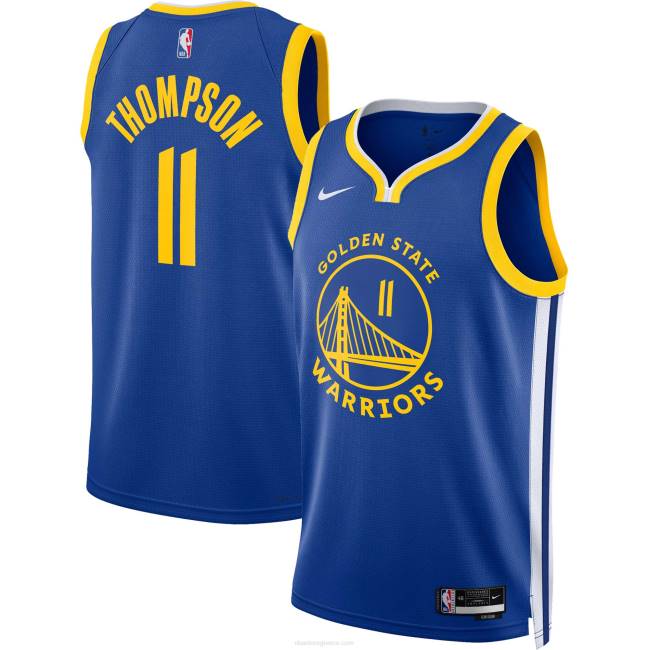 NBA N40H86 φανέλα των γκόλντεν στέιτ πολεμιστών klay thompson nike royal swingman