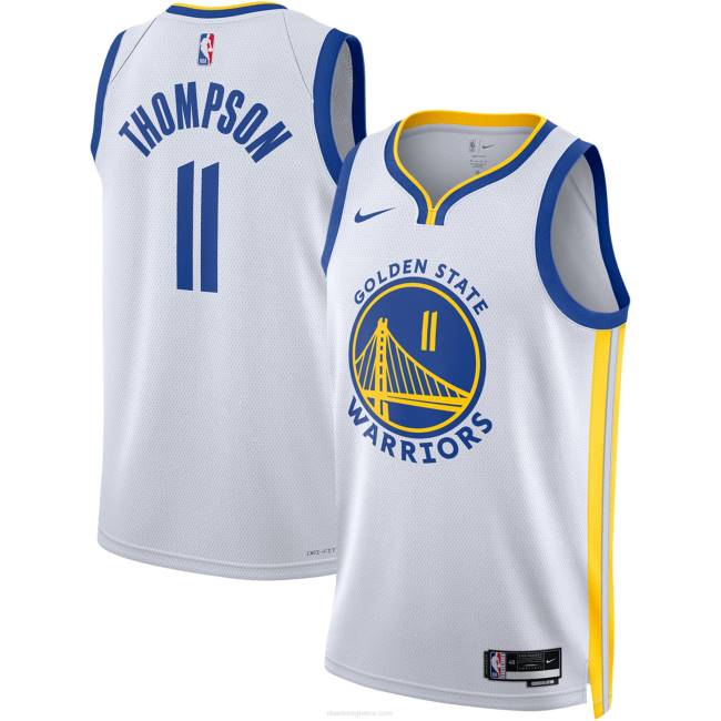 NBA N40H8914 Golden State Warriors Klay Thompson Nike white swingman jersey