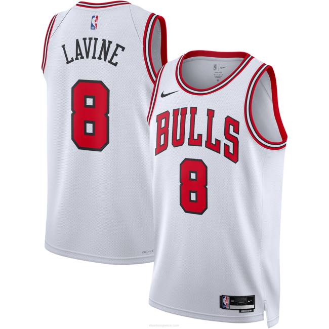 NBA N40H1180 chicago bulls zach lavine nike white swingman jersey