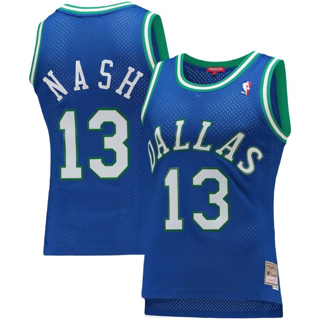 NBA N40H9705 Ντάλας Μάβερικς Steve Nash Mitchell & Nes blue hardwood classics swingman jersey