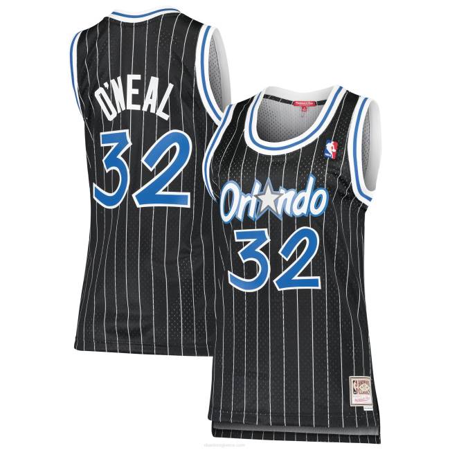 NBA N40H9688 Orlando Magic Shaquille O'neal Mitchell & ness μαύρη κλασική φανέλα swingman