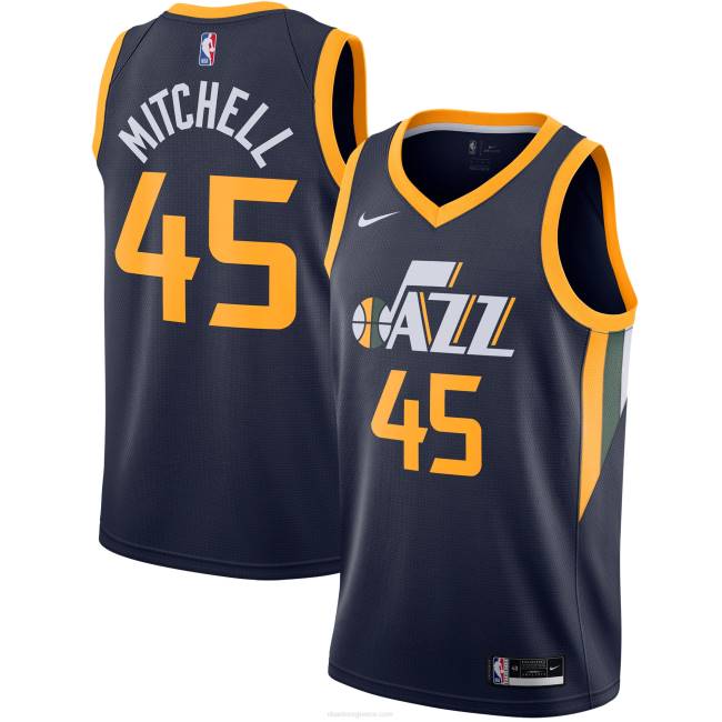 NBA N40H3141 Utah jazz donovan Mitchell Nike Navy swingman jersey
