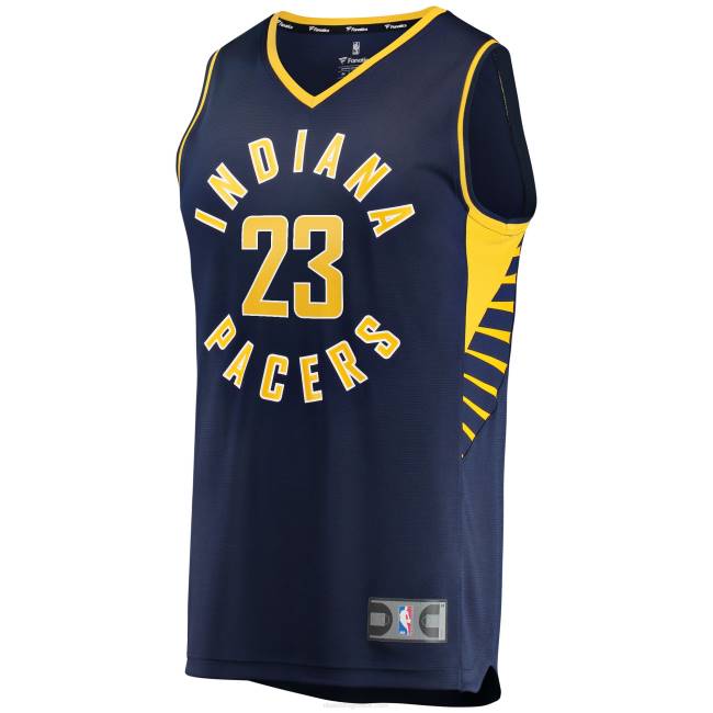 NBA N40H8106 indiana pacers Isaiah jackson navy fast break replica jersey