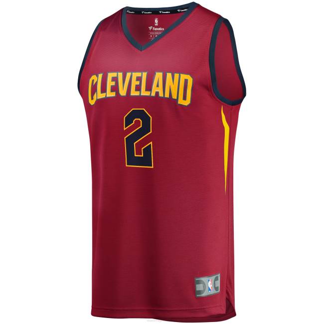 NBA N40H6943 Cleveland Cavaliers Collin sexton wine replica fast break jersey