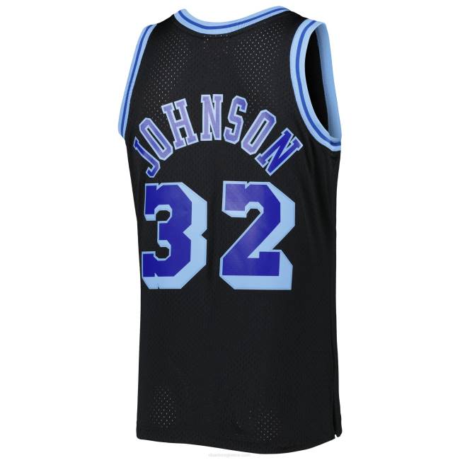 NBA N40H8061 Λος Άντζελες Λέικερς magic johnson black 1984-85 hardwood classics reload 3.0 swingman jersey