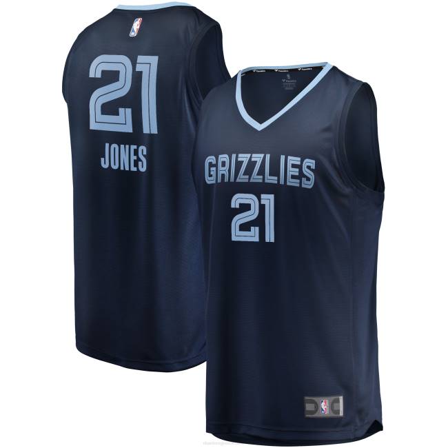NBA N40H2860 Μέμφις γκρίζλις tyus jones navy fast break player φανέλα