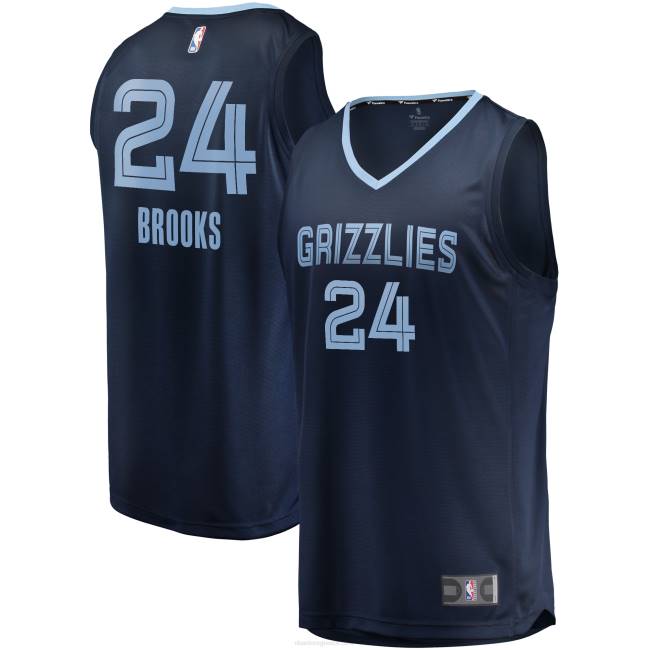 NBA N40H502 Μέμφις Γκρίζλις Dillon Brooks Navy fast break φανέλα παίκτη