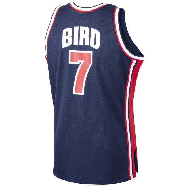 NBA N40H2556 ΗΠΑ μπάσκετ Larry bird Mitchell & ness navy home 1992 αυθεντική φανέλα dream team