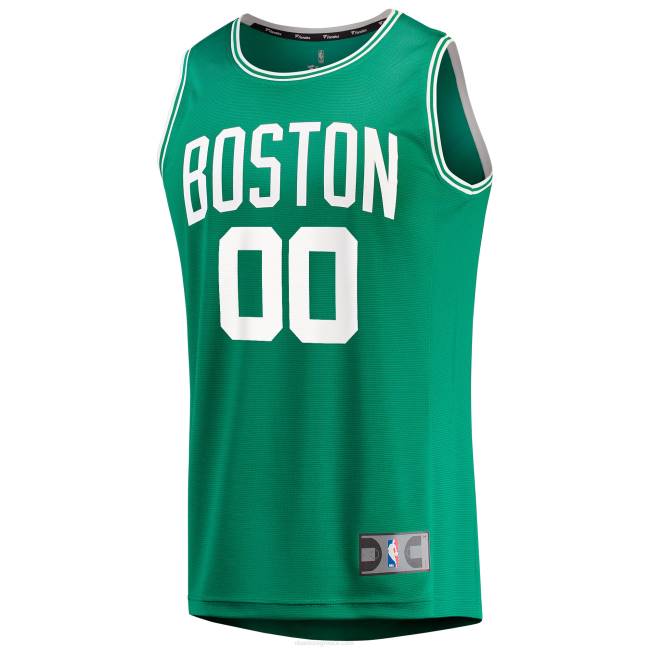 NBA N40H41 Boston Celtics Kelly Green fast break custom replica jersey