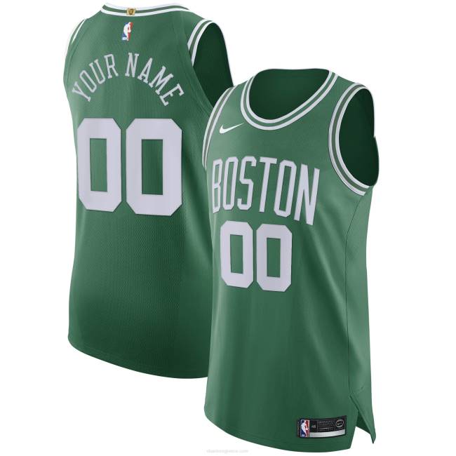 NBA N40H441 boston celtics nike green αυθεντική προσαρμοσμένη φανέλα
