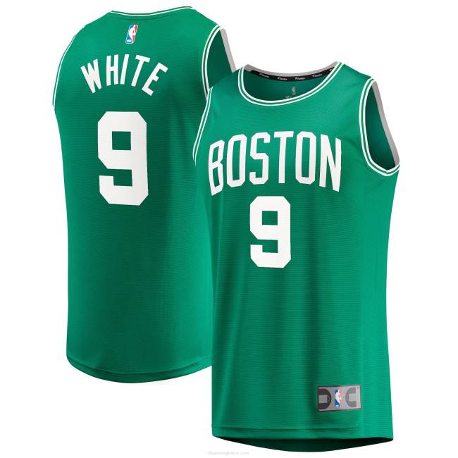 NBA N40H967 Boston Celtics Derrick White Kelly Green fast break ρεπλίκα φανέλα
