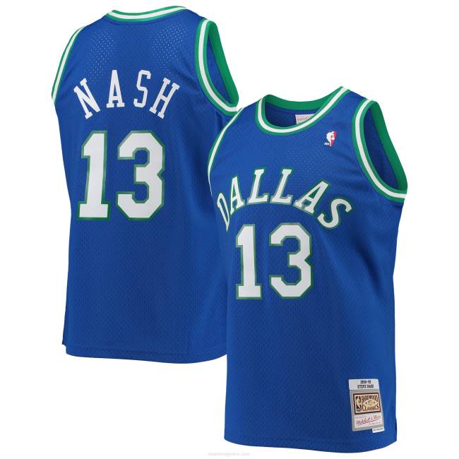 NBA N40H2329 Ντάλας Μάβερικς Steve Nash Mitchell & Nes blue hardwood classics swingman jersey