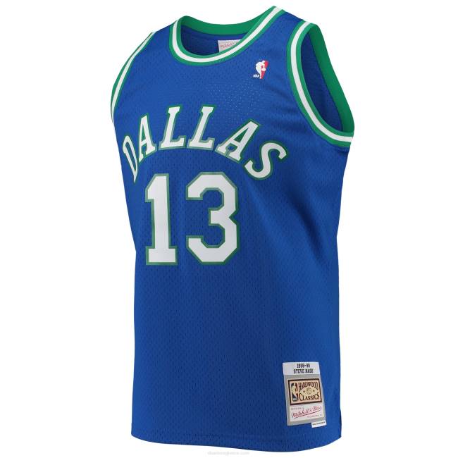 NBA N40H2329 Ντάλας Μάβερικς Steve Nash Mitchell & Nes blue hardwood classics swingman jersey