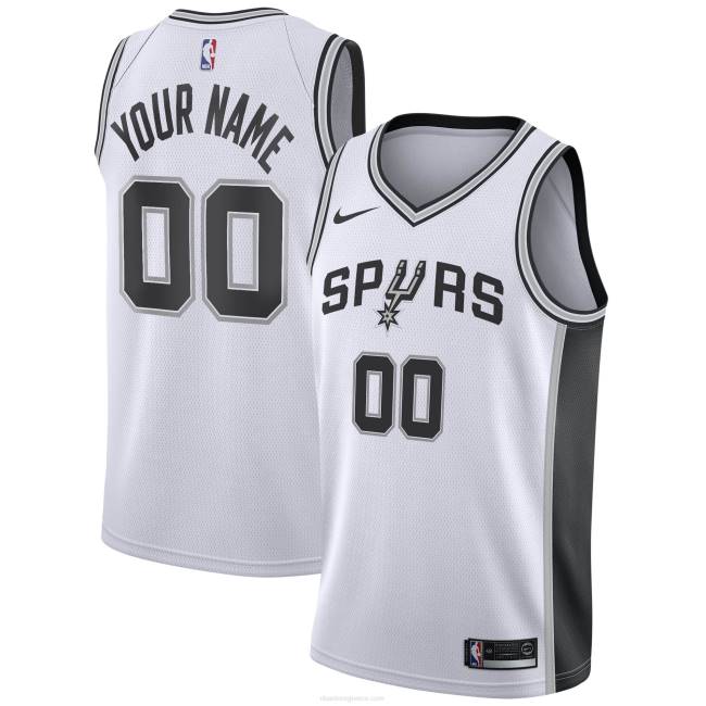 NBA N40H4925 san antonio spurs nike λευκή προσαρμοσμένη φανέλα swingman