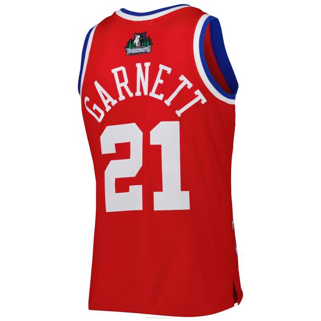 NBA N40H624 δυτικό συνέδριο kevin Garnett Mitchell & ness red 2003 all star game swingman jersey