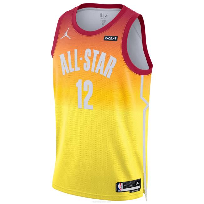 NBA N40H7484 ja morant jordan brand πορτοκαλί all-star παιχνίδι φανέλα swingman