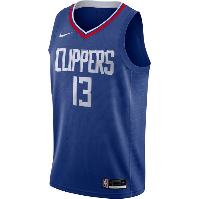 NBA N40H10666 la clippers Paul george nike royal swingman jersey