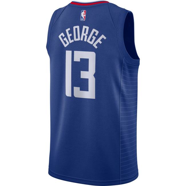 NBA N40H10666 la clippers Paul george nike royal swingman jersey