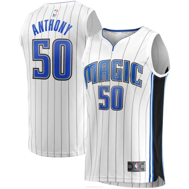 NBA N40H3991 orlando magic cole anthony white fast break ρεπλίκα φανέλα