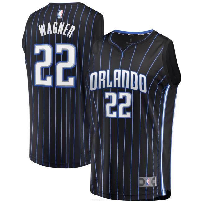 NBA N40H4507 orlando magic franz wagner μαύρη φανέλα fast break ρεπλίκα