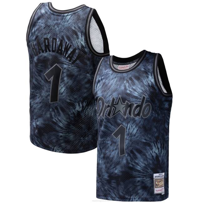 NBA N40H7324 Orlando magic penny hardaway Mitchell & ness black classics σκληρού ξύλου 1984-85 tie-dye swingman jersey