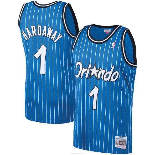 NBA N40H761 Orlando magic penny hardaway Mitchell & ness μπλε μεγάλη και ψηλή κλασική φανέλα από σκληρό ξύλο