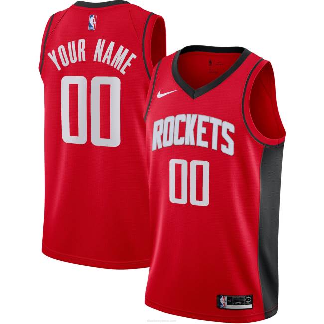 NBA N40H3518 Χιούστον Ρόκετς Nike Red custom jersey swingman