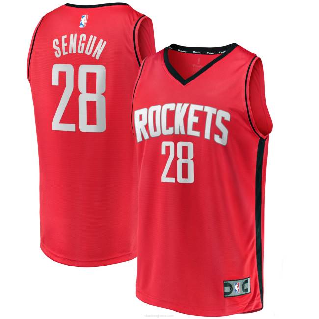 NBA N40H490 Houston Rockets alperen sengun red fast break ρεπλίκα φανέλα