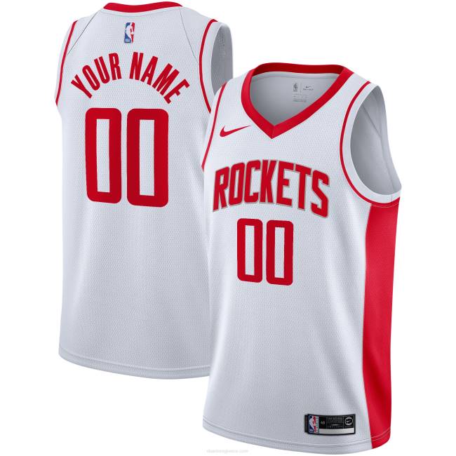 NBA N40H4931 Χιούστον Ρόκετς Nike white swingman custom jersey