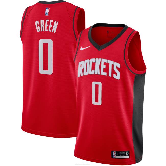 NBA N40H5618 Χιούστον Ρόκετς Τζέιλεν Πράσινη Nike Red 2021 ντραφτ πρώτος γύρος επιλογή φανέλα swingman