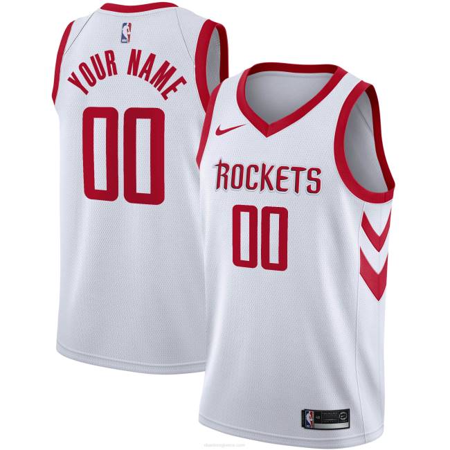 NBA N40H5914 Χιούστον Ρόκετς Nike white swingman custom jersey