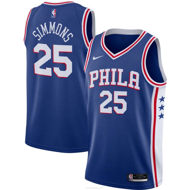 NBA N40H10694 philadelphia 76ers ben simmons φανέλα nike royal swingman