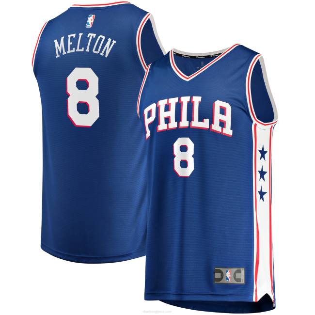 NBA N40H6157 philadelphia 76ers de'anthony melton royal fast break ρεπλίκα φανέλα