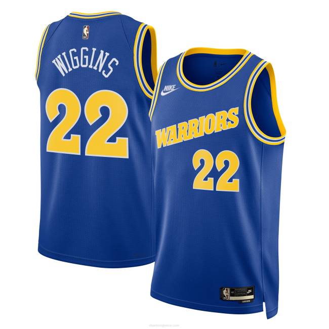 NBA N40H2857 Golden State Warriors Άντριου Γουίγκινς Nike Blue Swingman φανέλα