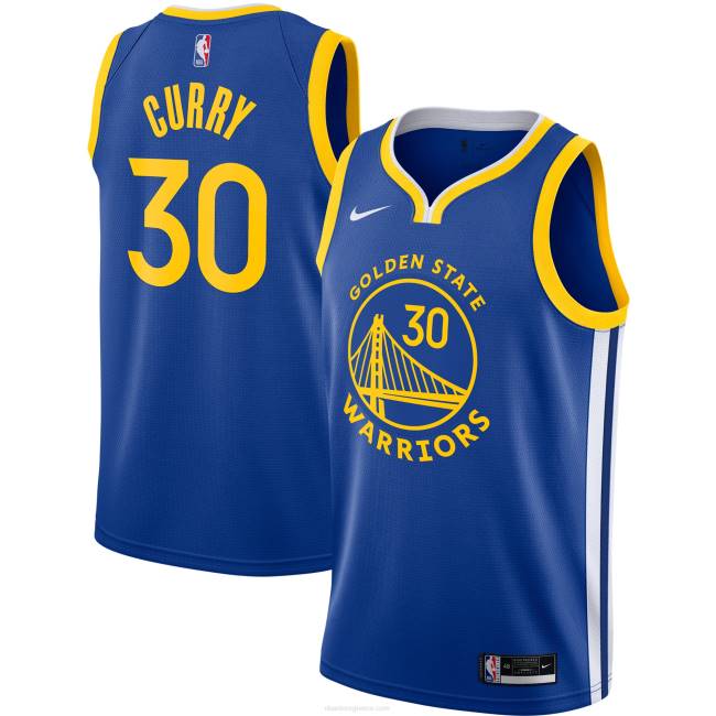 NBA N40H690 Golden State Warriors Stephen Curry φανέλα Nike Royal Swingman