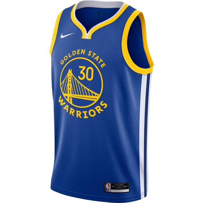 NBA N40H690 Golden State Warriors Stephen Curry φανέλα Nike Royal Swingman