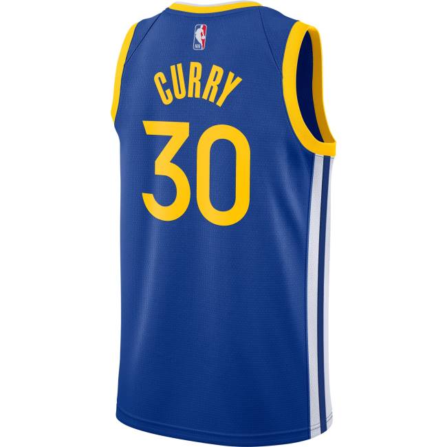 NBA N40H690 Golden State Warriors Stephen Curry φανέλα Nike Royal Swingman