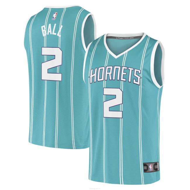 NBA N40H2411 charlotte hornets lamelo ball teal fast break ρεπλίκα φανέλα