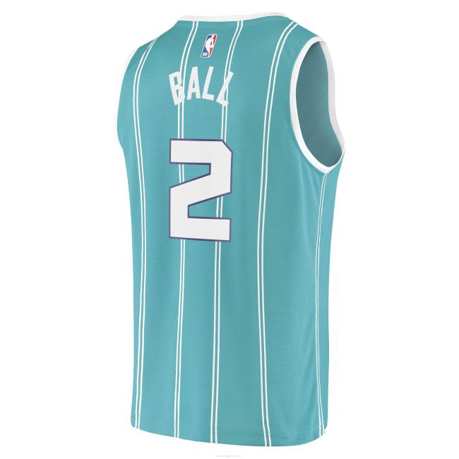 NBA N40H2411 charlotte hornets lamelo ball teal fast break ρεπλίκα φανέλα