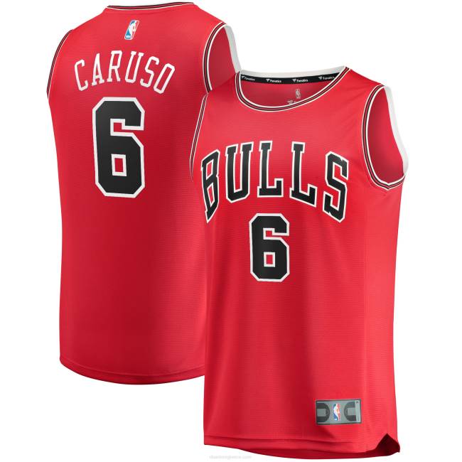 NBA N40H1486 chicago bulls alex caruso red fast break replica jersey