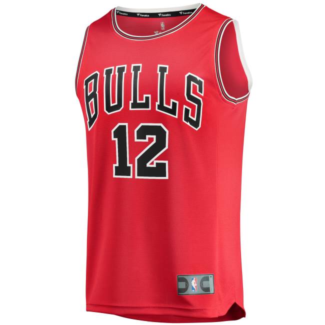 NBA N40H1489 chicago bulls ayo dosunmu red fast break replica jersey