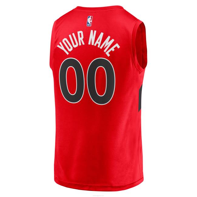 NBA N40H7907 Toronto raptors red 2020 fast break replica custom jersey